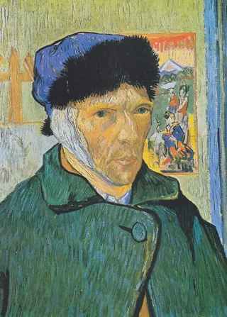 Puzzle Vincent Van Gogh - Autoportrait à l'Oreille Bandée - 500 à 999 pièces van Bluebird Puzzle – doos 1 van 2