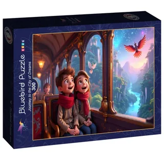 Puzzle Voyage vers la Cité des Rêves - 200 à 499 pièces de Bluebird Puzzle – boîte 2 sur 2