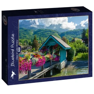 Puzzle Vue sur le Lac d'Annecy - 500 à 999 pièces von Bluebird Puzzle – Schachtel 2 von 2