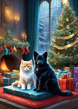 Puzzle Waiting for Christmas - 200 à 499 pièces van Bluebird Puzzle – doos 1 van 2