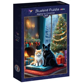 Puzzle Waiting for Christmas - 200 à 499 pièces van Bluebird Puzzle – doos 2 van 2