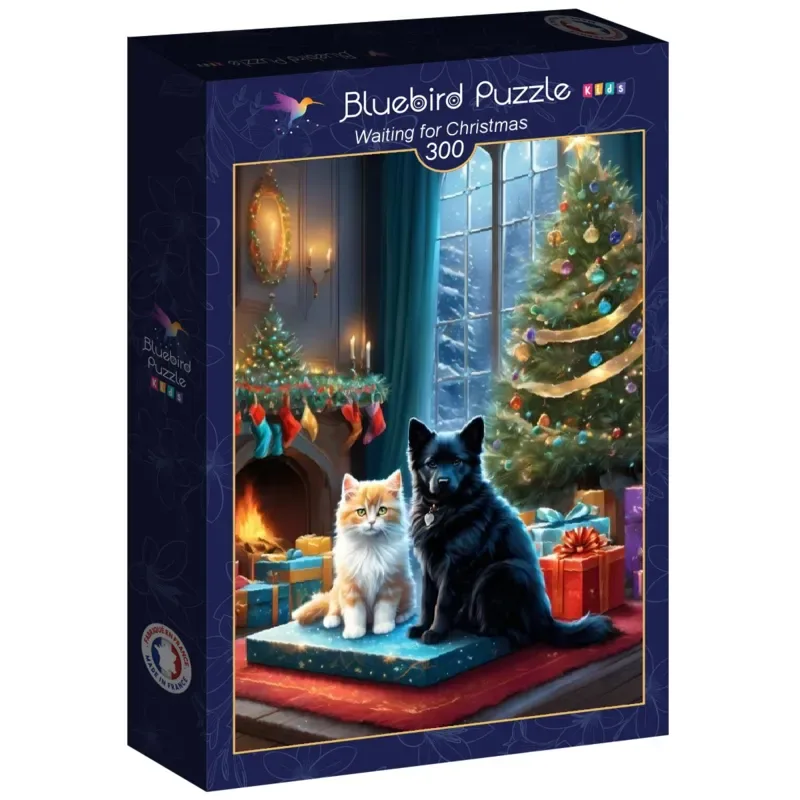 Puzzle Waiting for Christmas - 200 à 499 pièces van Bluebird Puzzle – doos 2 van 2