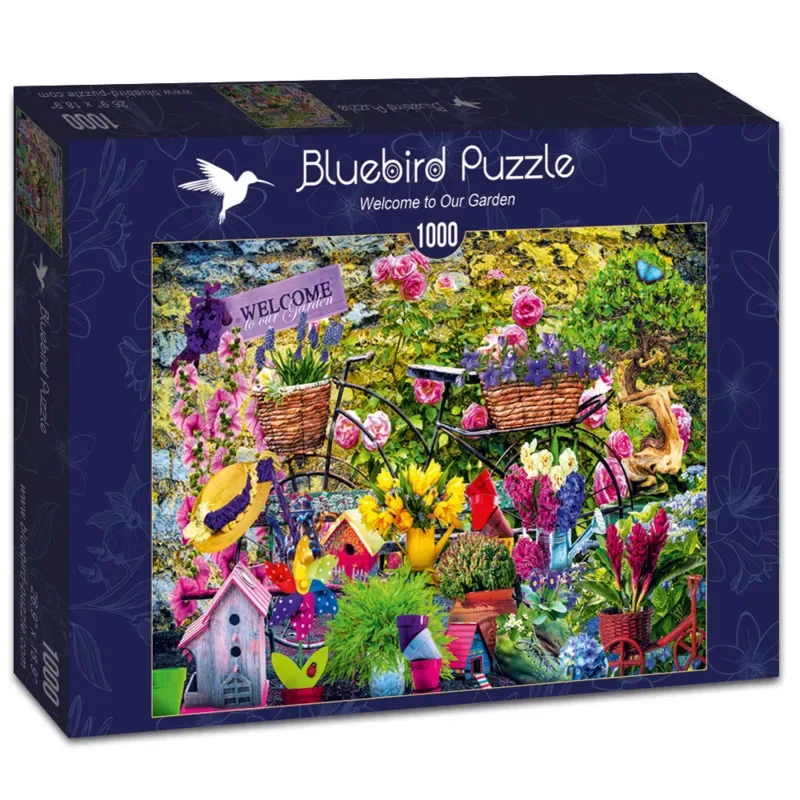 Puzzle Welcome to Our Garden - 1000 pièces de Bluebird Puzzle – boîte 2 sur 2
