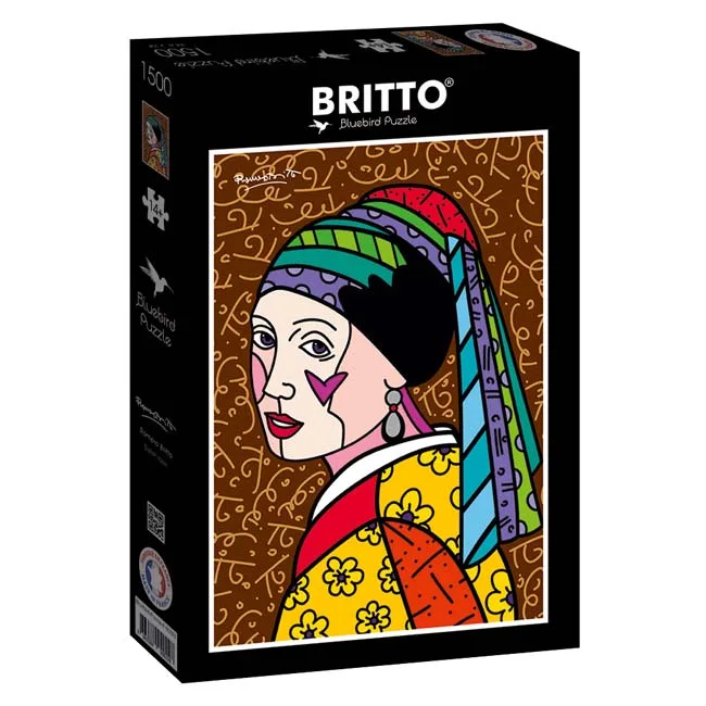 Romero Britto - Dutch icon (1500) från Bluebird Puzzle – kartong