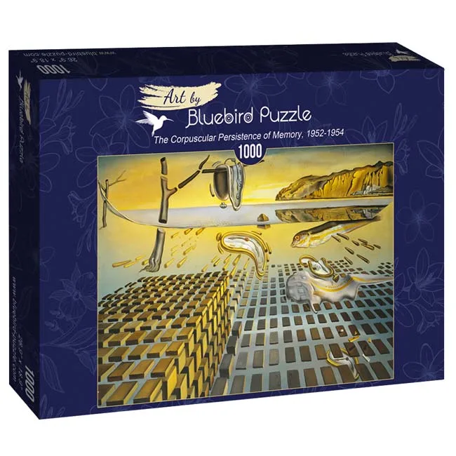 Salvador Dali - The Corpuscular Persistence of Memory, 1952-1954 (1000) from Bluebird Puzzle – box