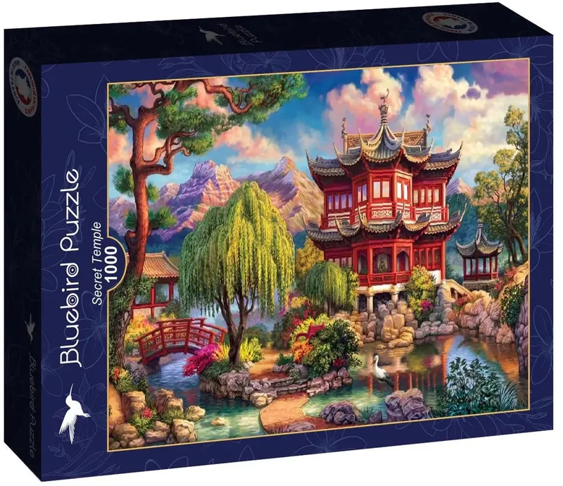 Secret Temple Puzzel 1000 stukjes van Bluebird Puzzle, editie Multi-coloured – doos 1 van 2