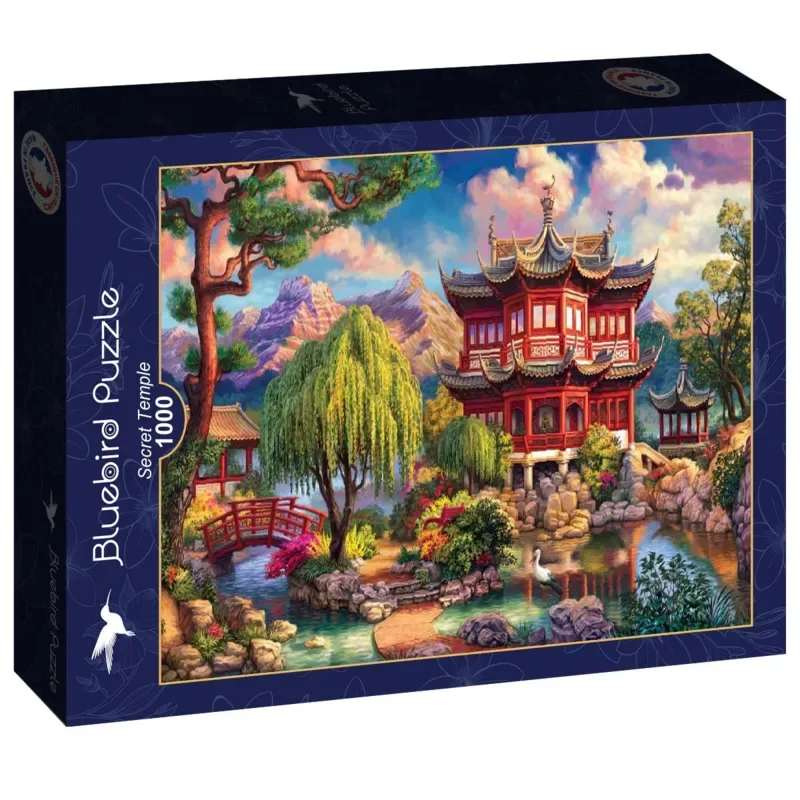 Secret Temple Puzzel 1000 stukjes van Bluebird Puzzle, editie Multi-coloured – doos 2 van 2