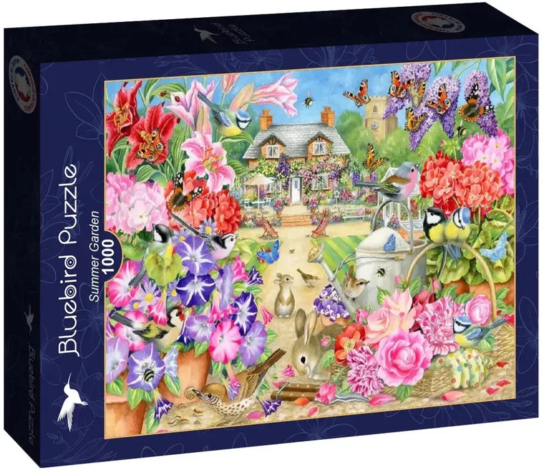 Summer Garden Puzzel 1000 Stukjes van Bluebird Puzzle – doos