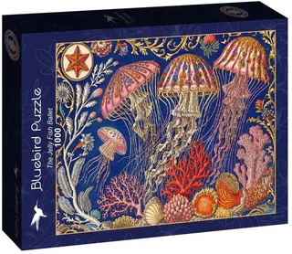 The Jelly Fish Ballet Puzzel 1000 Stukjes from Bluebird Puzzle, Blue edition – box 1 of 2