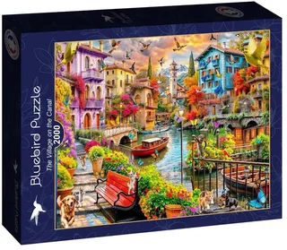 The Village on the Canal Puzzel 2000 stukjes from Bluebird Puzzle, Multicolour edition – box 1 of 2