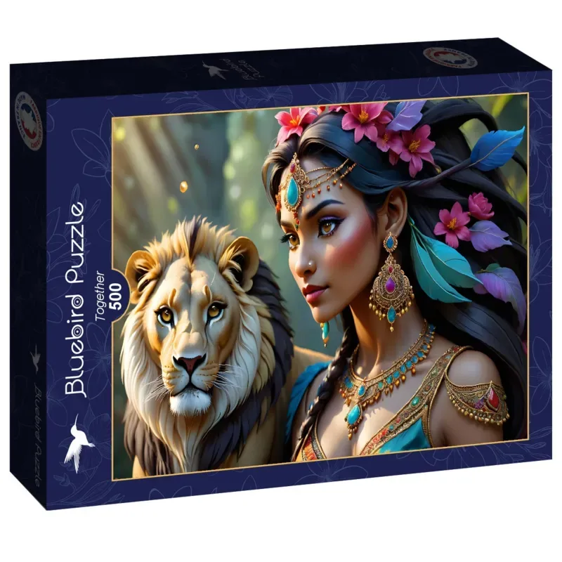 Together - Legpuzzel 500 stukjes voor 3+ jaar van Bluebird Puzzle, editie Meerkleurig – doos 2 van 2