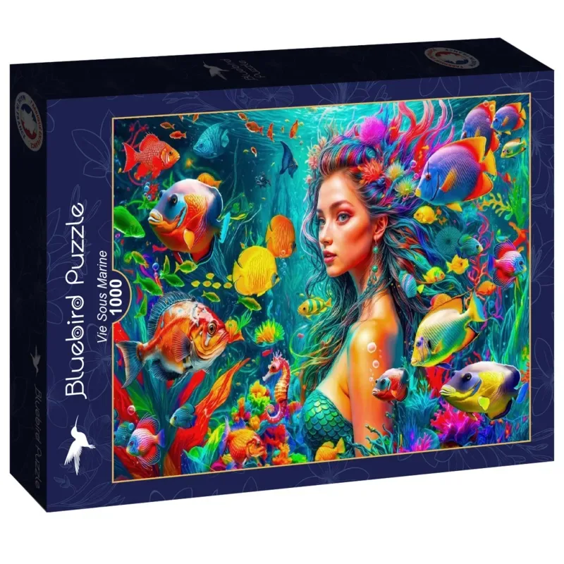 Underwater Life Puzzel 1000 stukjes from Bluebird Puzzle, Multicolour edition – box 2 of 2