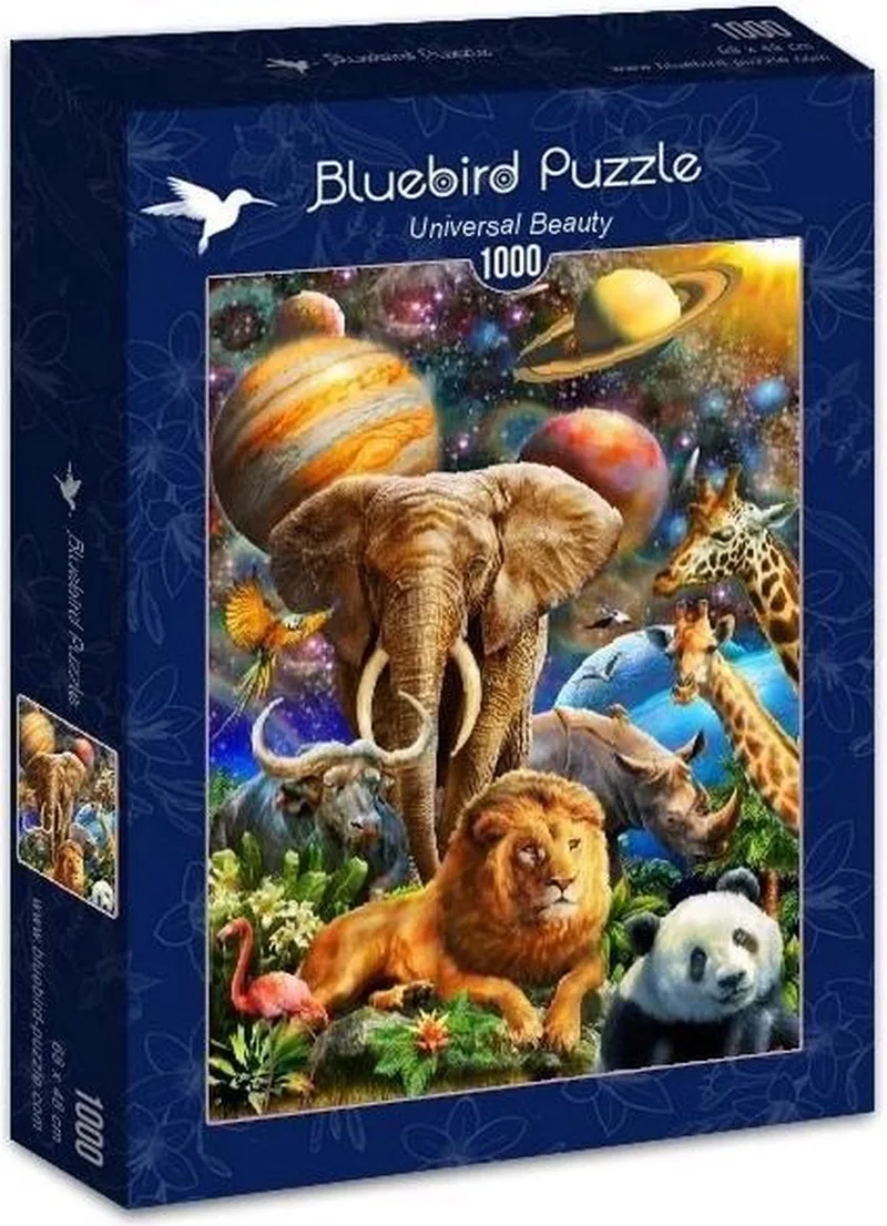 Universal Beauty Puzzel 1000 Stukjes van Bluebird Puzzle, editie Meerkleurig – doos