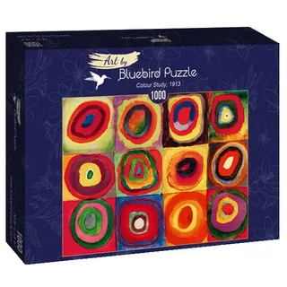 Vassily Kandinsky - Colour Study, 1913 (1000) from Bluebird Puzzle – box 2 of 2