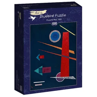 Vassily Kandinsky - Powerful Red, 1928- Puzzel - 1000 Stukjes from Bluebird Puzzle, Multicolour edition – box 2 of 2