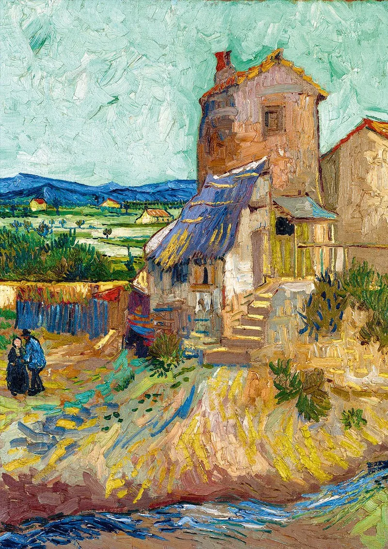 Vincent Van Gogh legpuzzel La Maison de La Crau 1000 stukjes. from Bluebird Puzzle, Multicolour edition – box 1 of 2