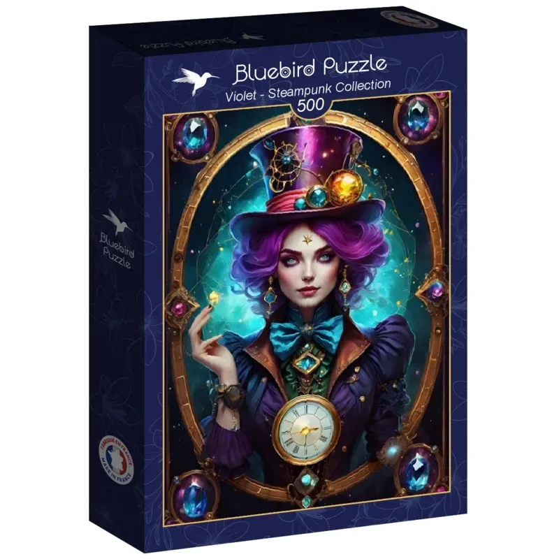 Violet legpuzzel - Steampunk Collection - 500 stukjes. von Bluebird Puzzle, Ausgabe Mehrfarbig – Schachtel 2 von 2