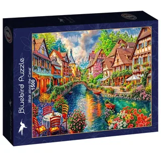Walk along the Canal Puzzel 1500 Stukjes from Bluebird Puzzle, Blue edition – box 2 of 2