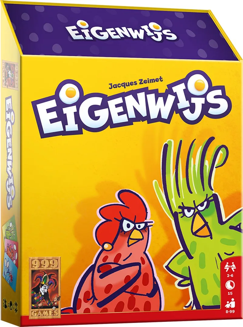 Eigenwijs from 999 Games, NL edition – game on the table