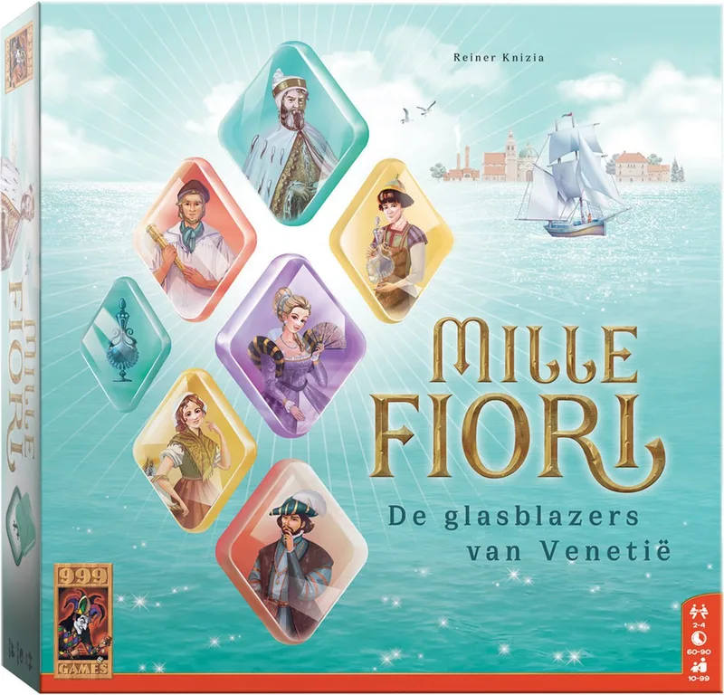 Mille Fiori from 999 Games, NL edition – game on the table