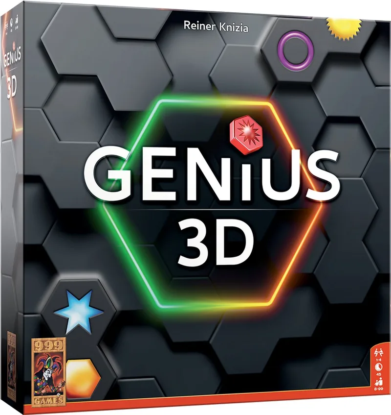 Genius 3D from 999 Games, NL edition – game on the table