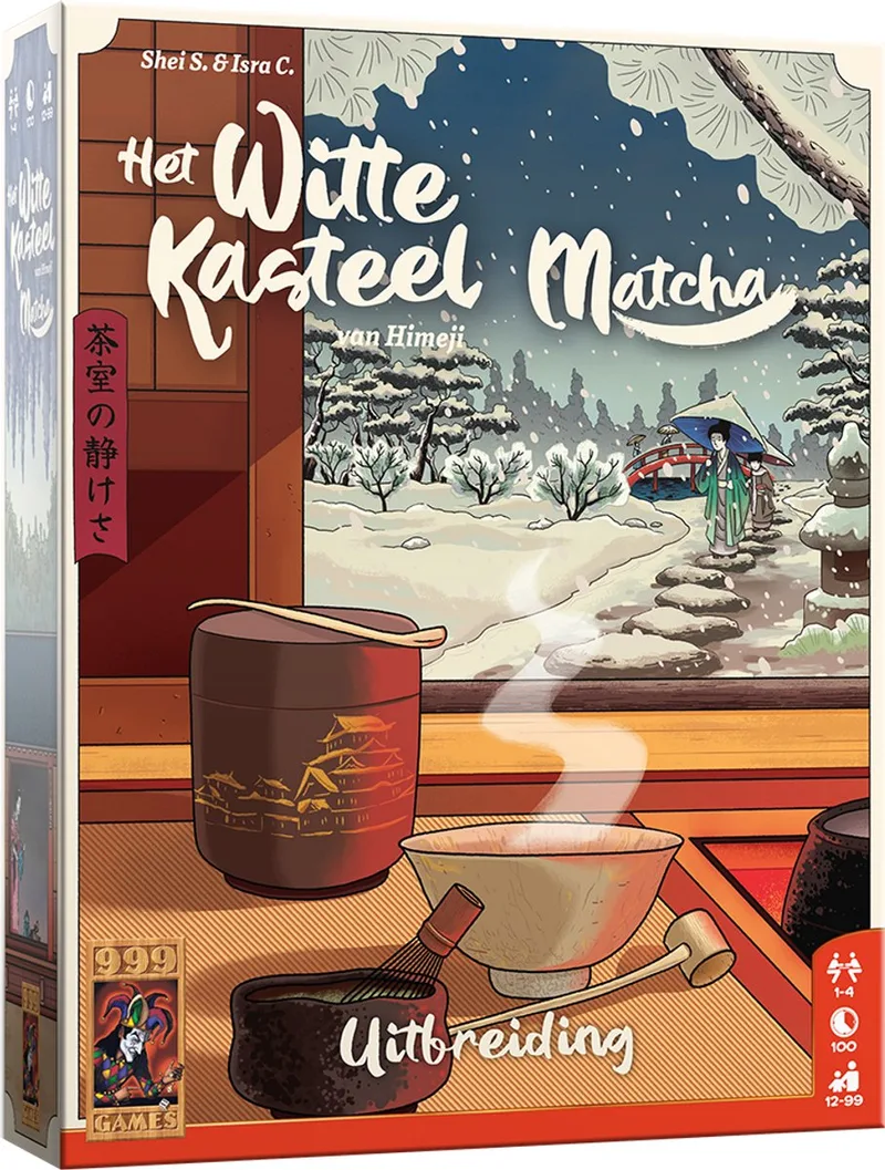 Het Witte Kasteel van Himeji: Matcha Uitbreiding fra 999 Games, NL-udgave – æske