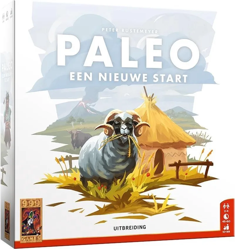 Paleo Uitbreiding: Een nieuwe start fra 999 Games, NL-udgave – æske