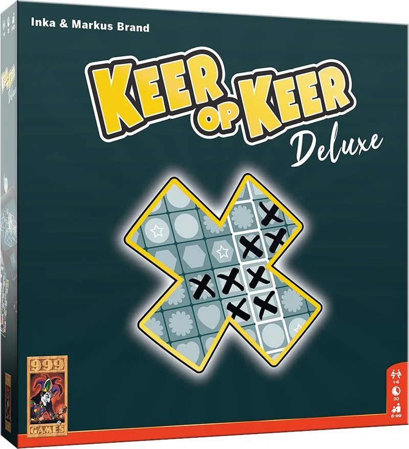 Keer op Keer Deluxe de 999 Games, édition NL – jeu sur la table