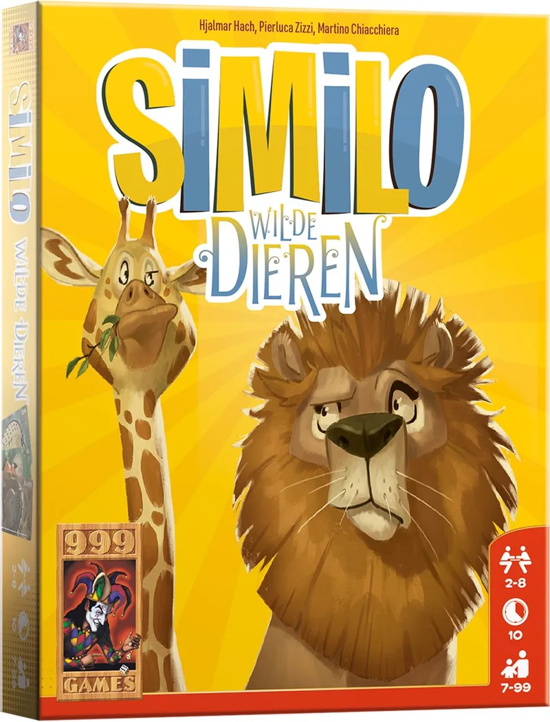 Similo: Wilde Dieren fra 999 Games, NL-udgave – spillet på bordet