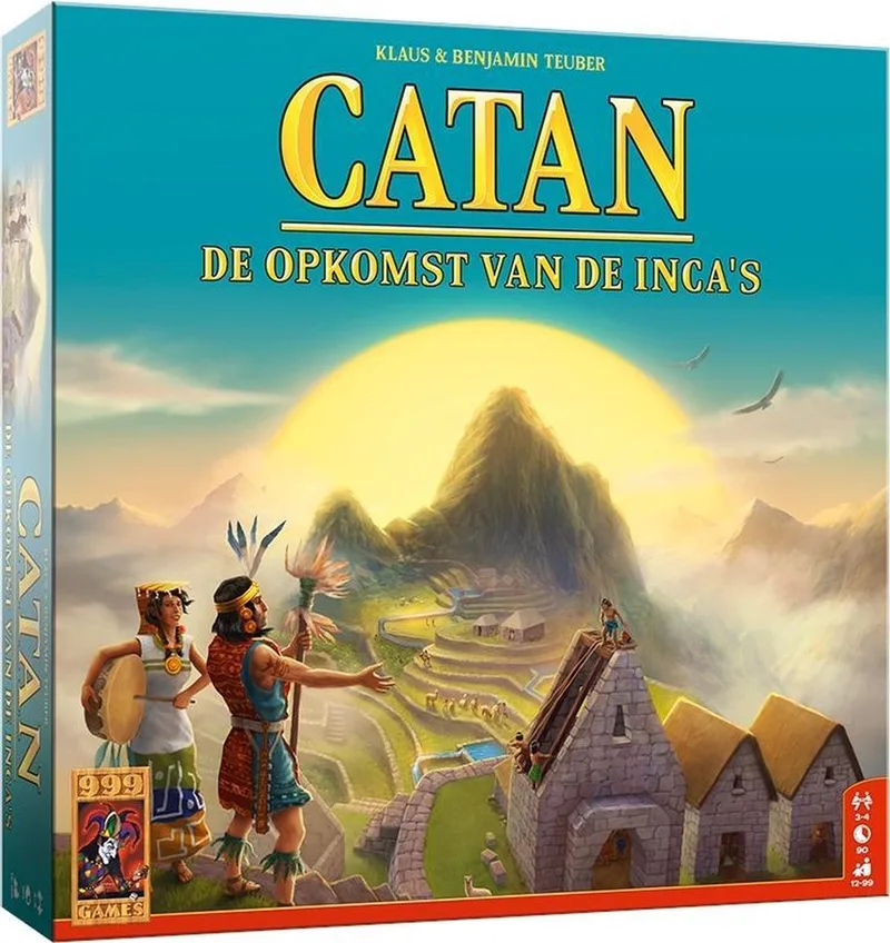Catan: De Opkomst van de Inca's from 999 Games, NL edition – game on the table