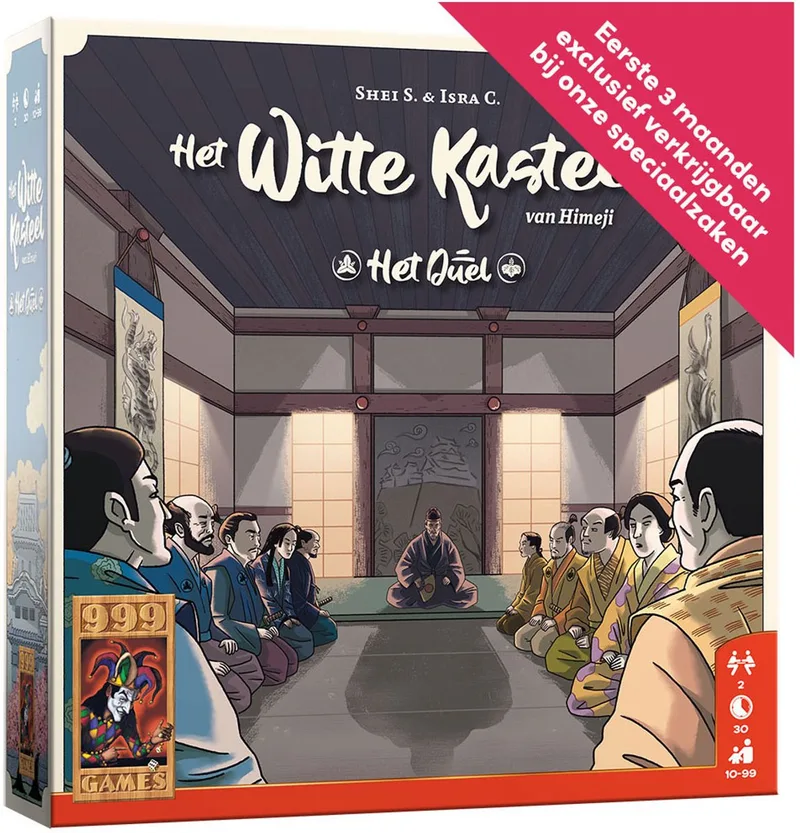 Het Witte Kasteel van Himeji: Het Duel fra 999 Games, NL-udgave – æske