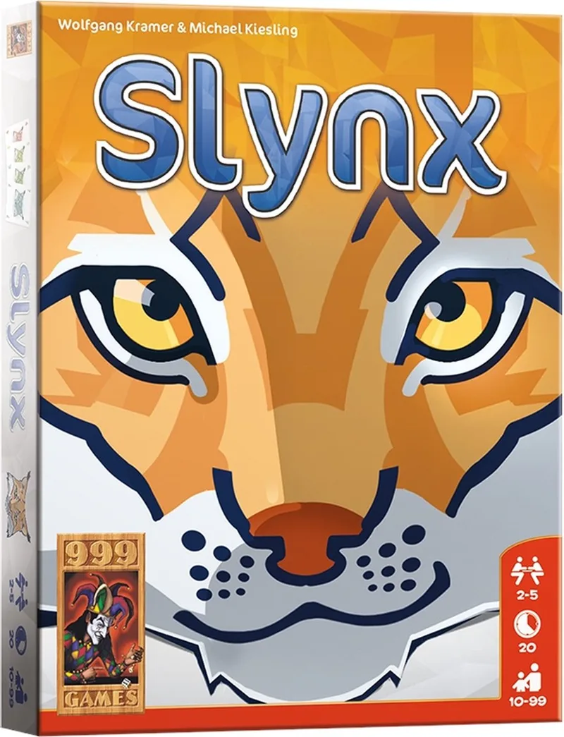 Slynx från 999 Games, utgåva NL – spelet på bordet