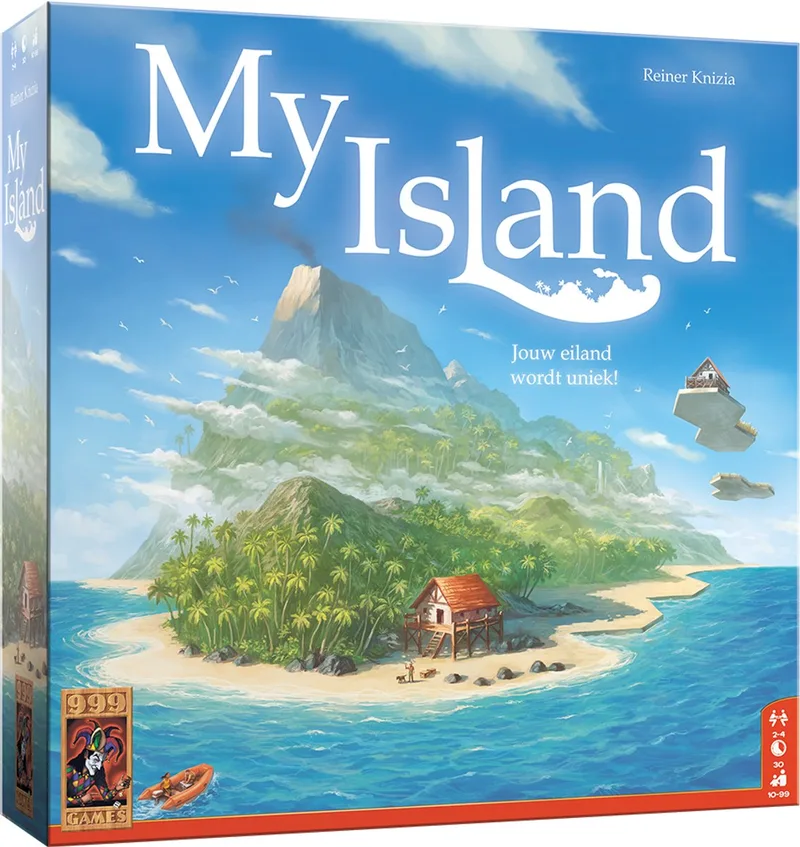 My Island from 999 Games, NL edition – game on the table
