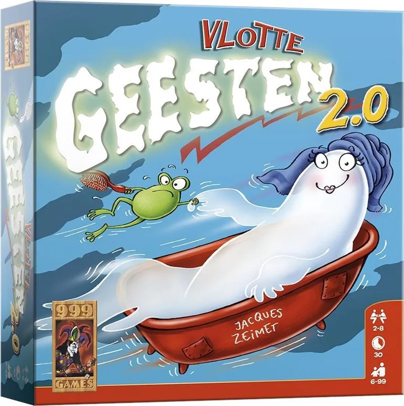 Vlotte Geesten 2.0 from 999 Games, NL edition – game on the table