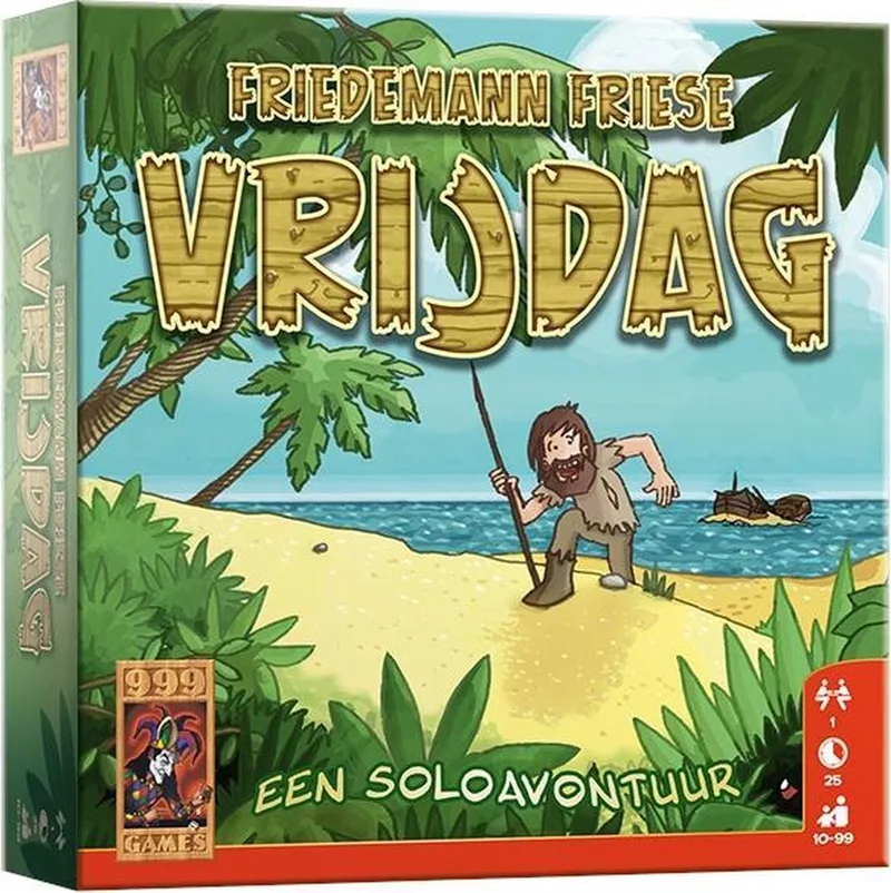 Vrijdag fra 999 Games, NL-udgave – spillet på bordet