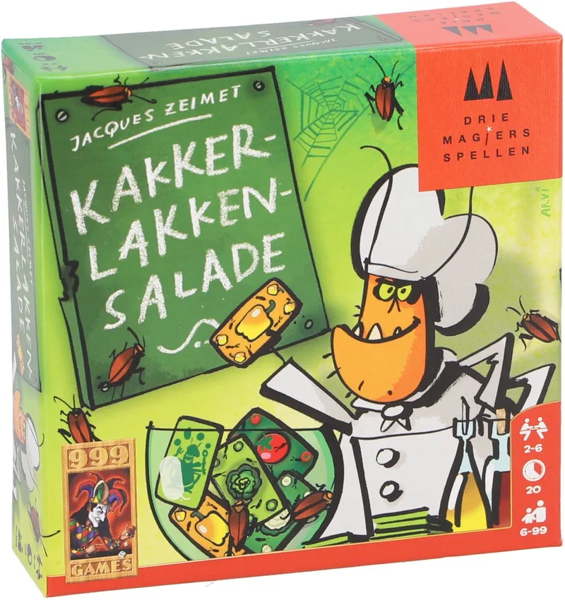 Kakkerlakkensalade de 999 Games, édition NL – boîte