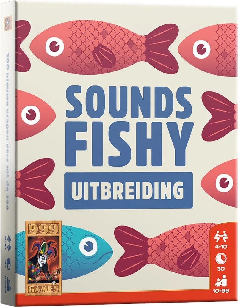 Sounds Fishy Uitbreiding from 999 Games, NL edition – game on the table
