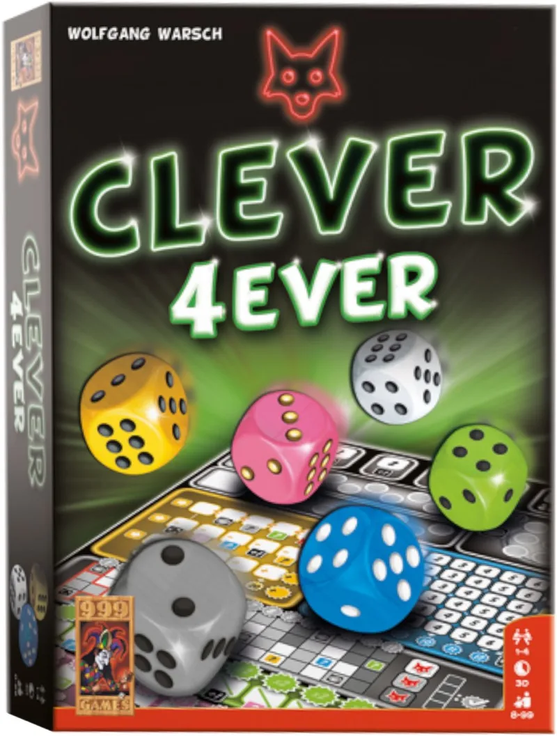 Clever 4Ever from 999 Games, NL edition – box