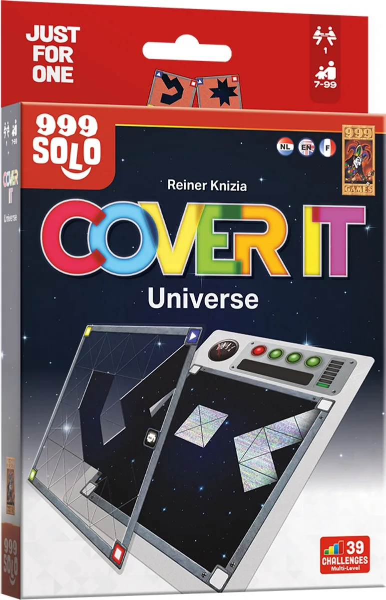 Cover It: Universe - Breinbreker from 999 Games, NL edition – game on the table