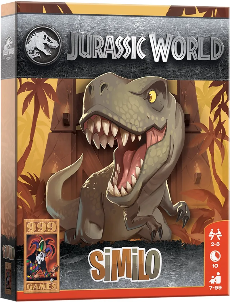 Similo: Jurassic World from 999 Games, NL edition – game on the table