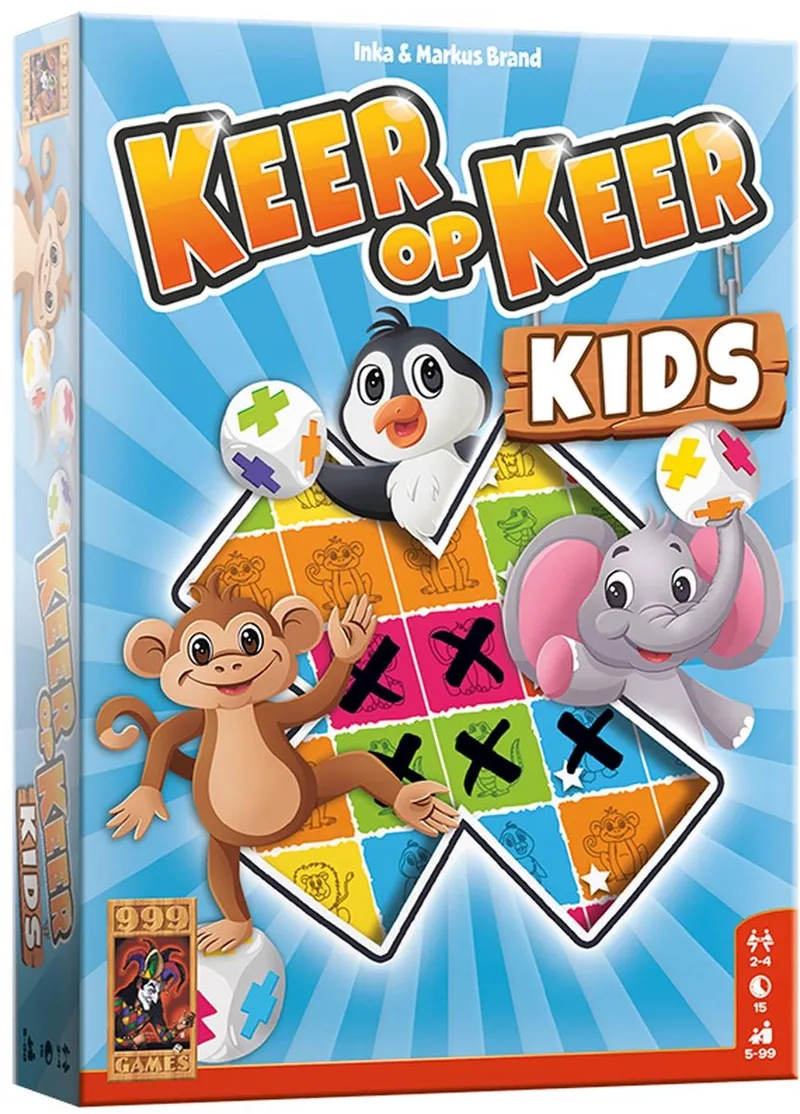 Keer op Keer Kids from 999 Games, NL edition – box