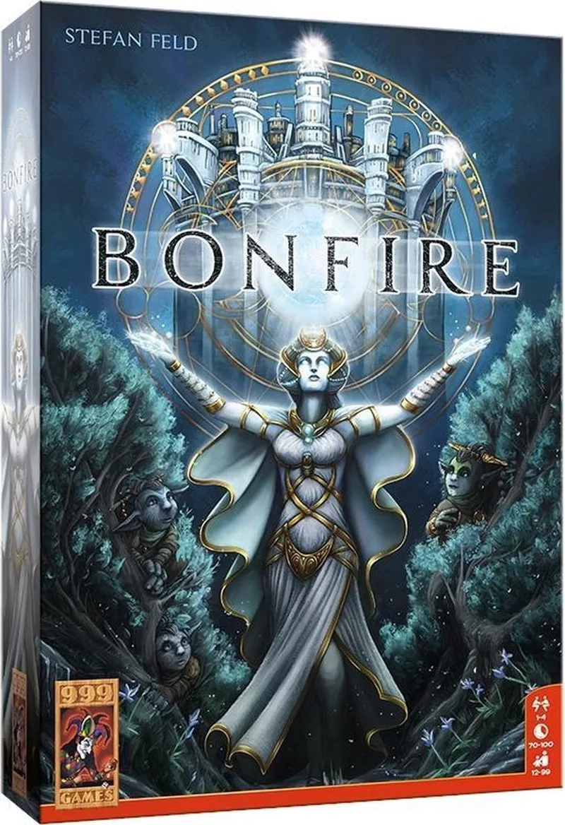 Bonfire fra 999 Games, NL-udgave – spillet på bordet