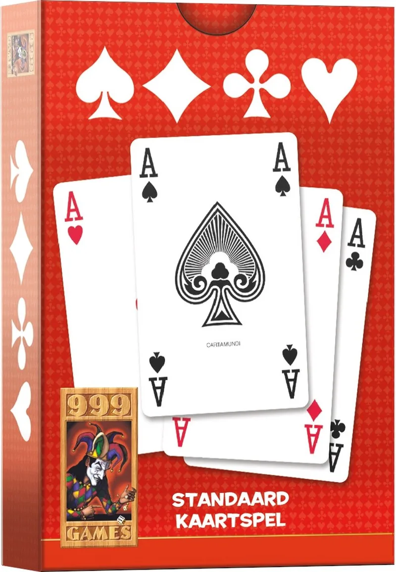 Standaard Kaartspel Rood from 999 Games, NL edition – game on the table