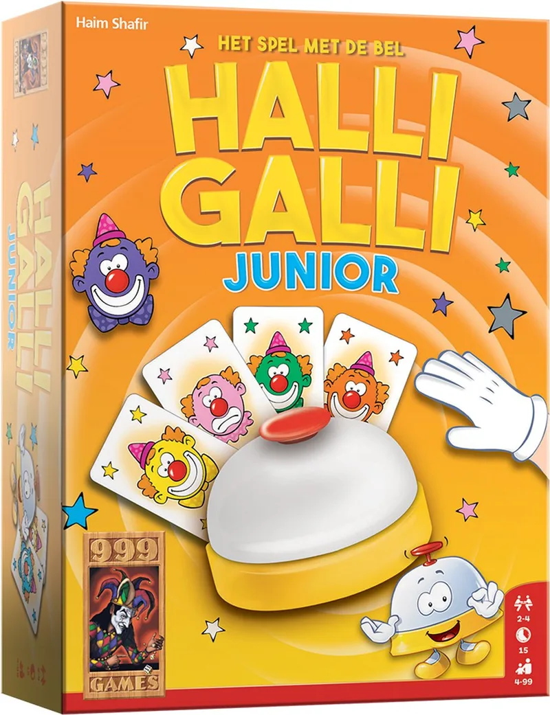 Halli Galli Junior - Actiespel from 999 Games, NL edition – game on the table