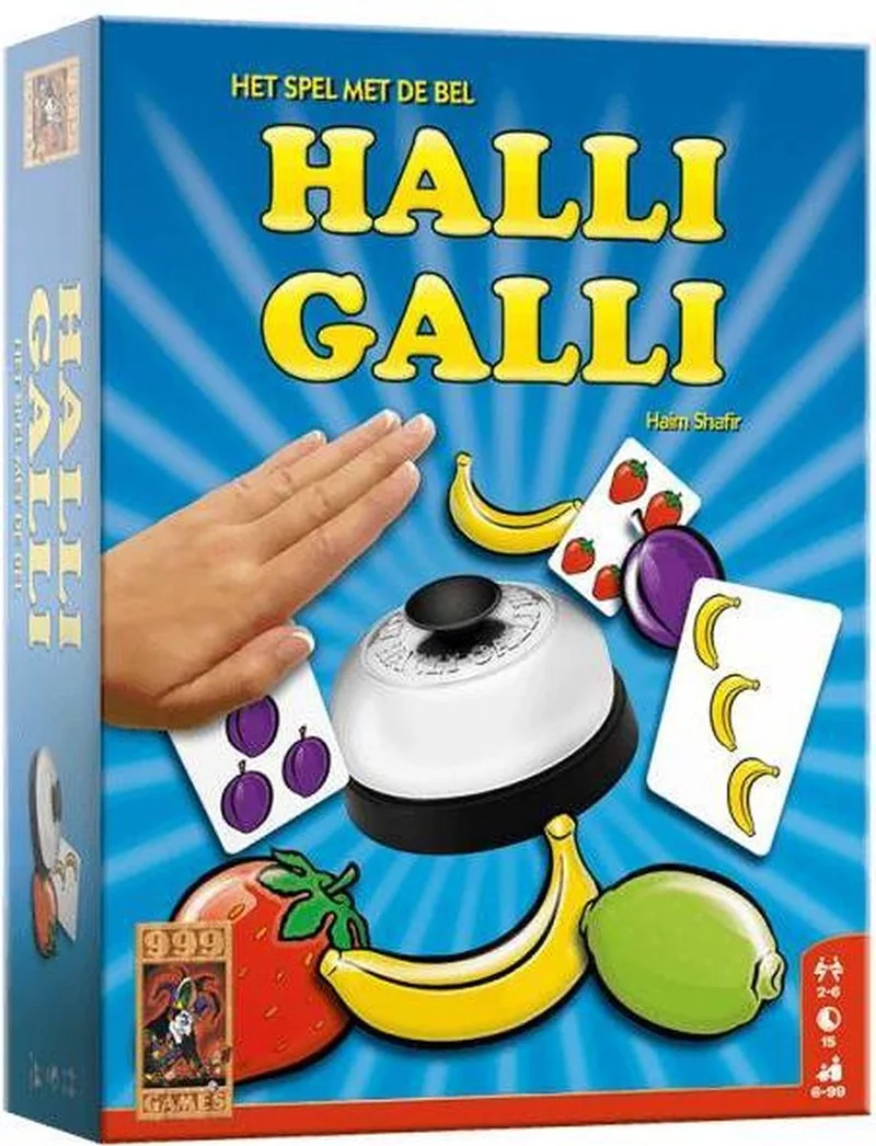 Halli Galli - Actiespel from 999 Games, NL edition – box