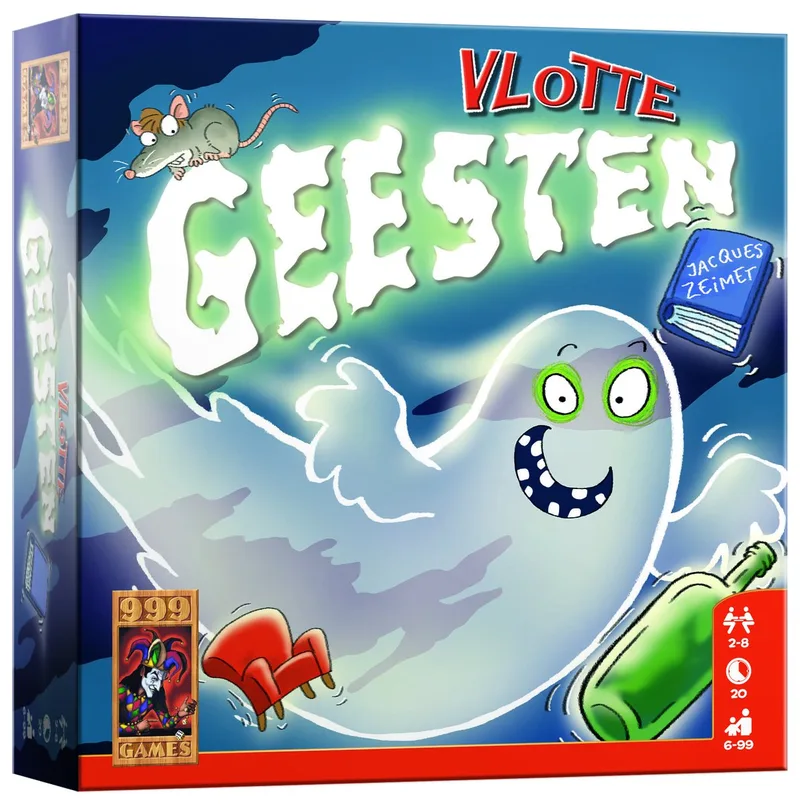 Vlotte Geesten from 999 Games, NL edition – box