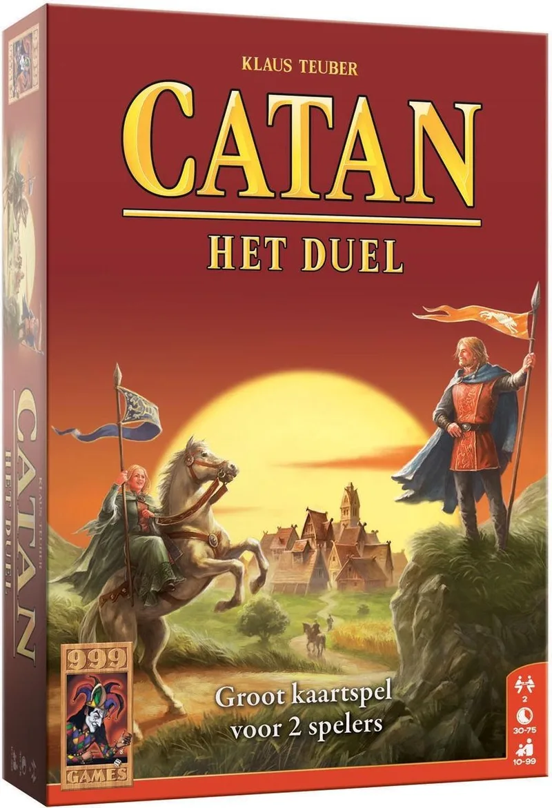Catan: Het Duel from 999 Games, NL edition – box