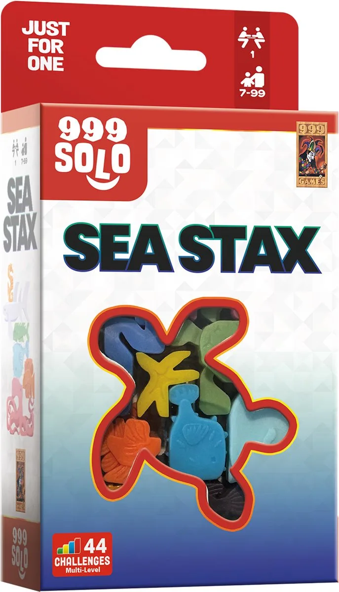 Sea Stax - Breinbreker fra 999 Games, NL-udgave – spillet på bordet