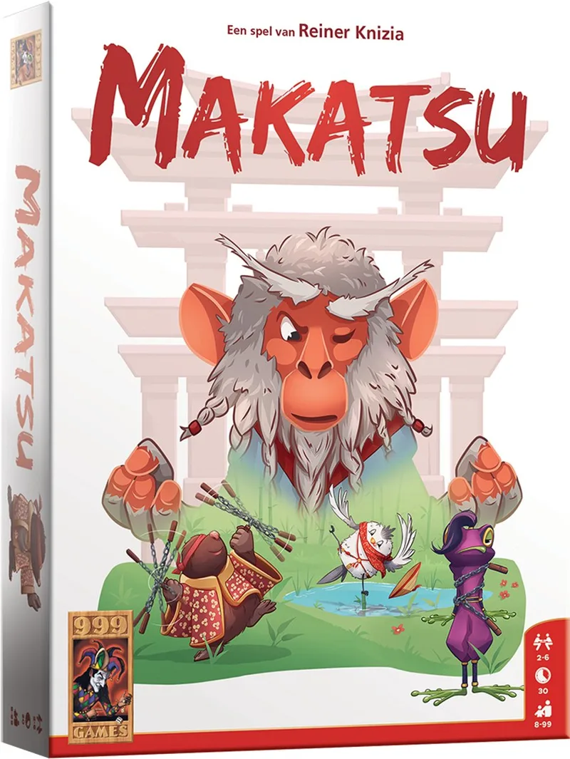 Makatsu från 999 Games, utgåva NL – kartong