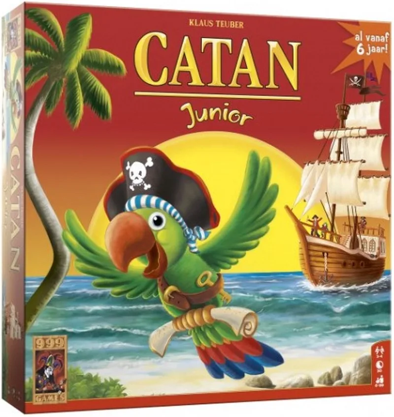 Catan Junior fra 999 Games, NL-udgave – æske